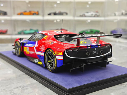 Looksmart 1/18 2024 Macau GT Cup AF Ferrari 296 GT3 Resin
