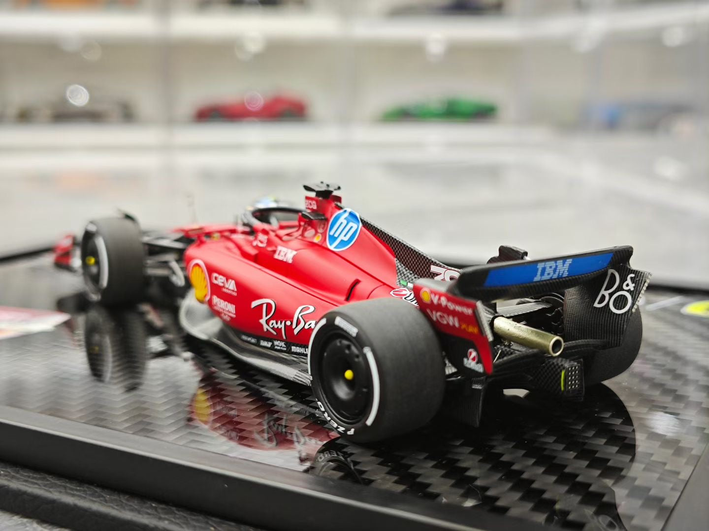 BBR 1/43 2025 Ferrari, Zhou Guanyu, Test Car SF23 Resin Racing F1
