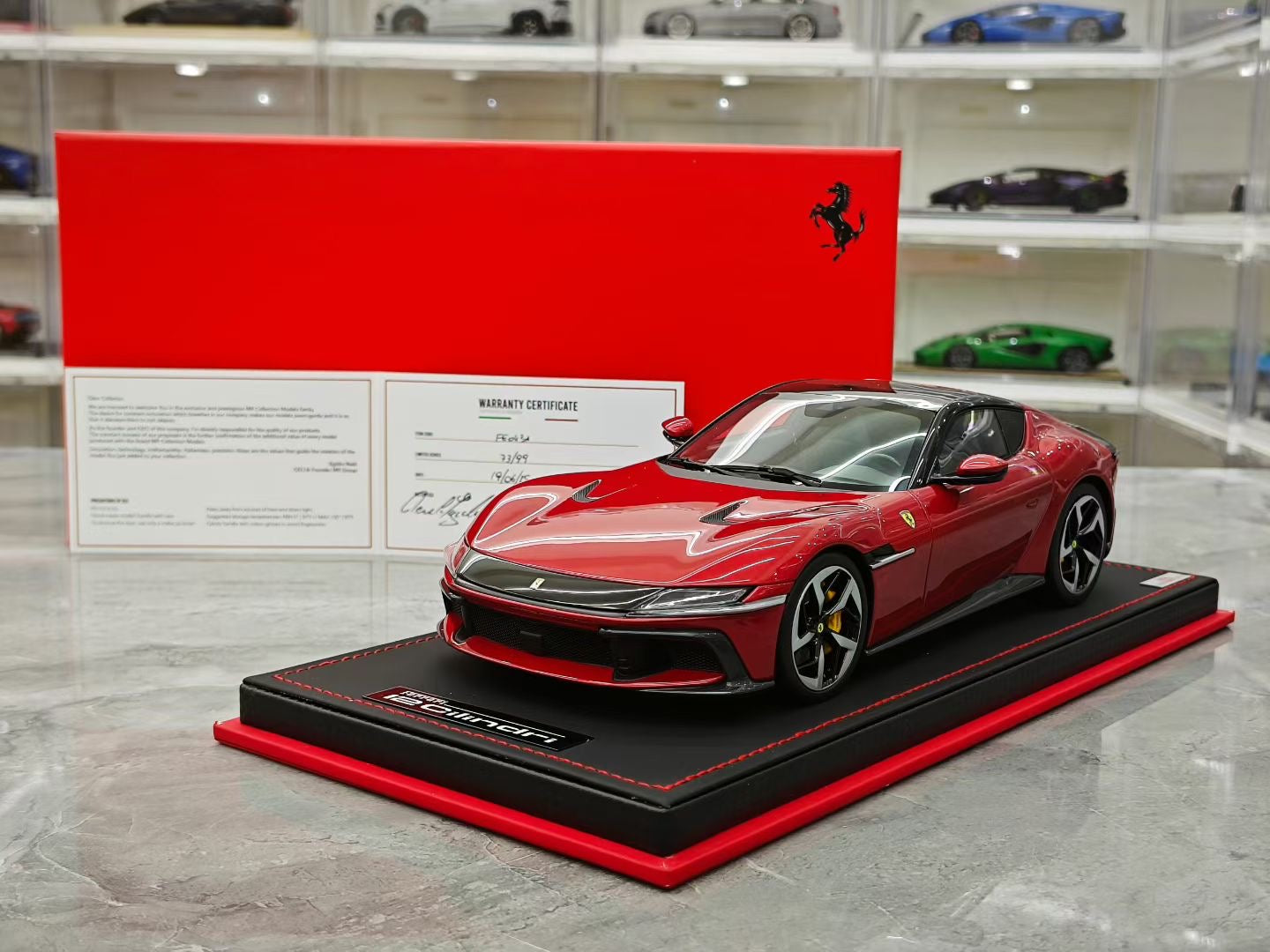 MR 1/18 Ferrari 12 Cilindri Ferrari Hardtop