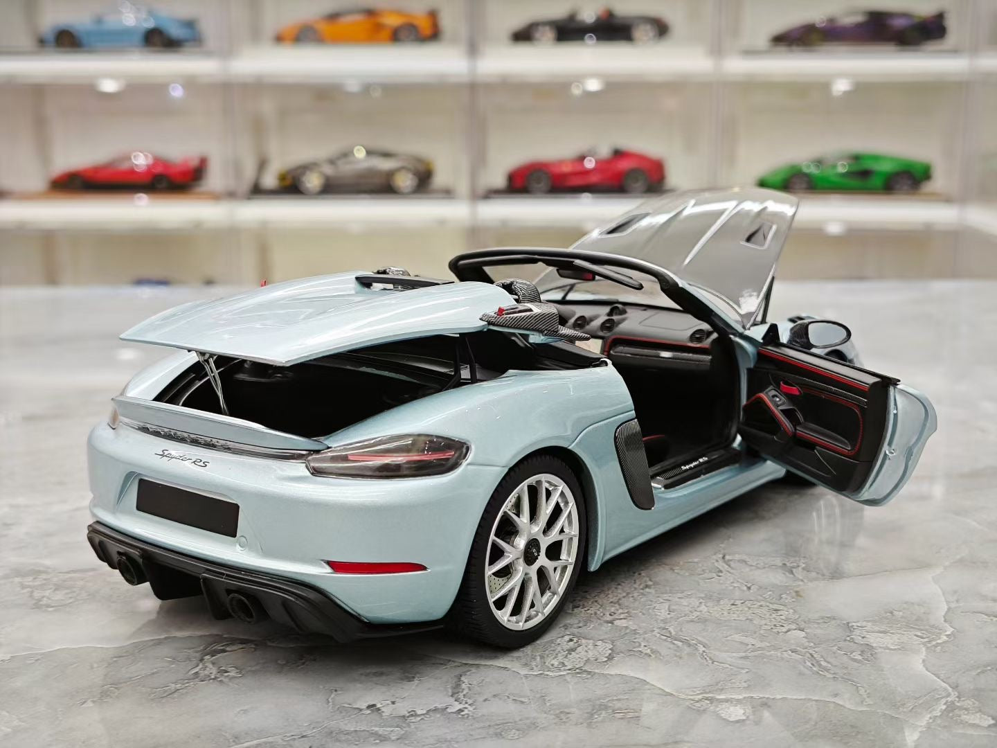 MINICHAMPS  1/18 Porsche 718 SPYDER RS Convertible