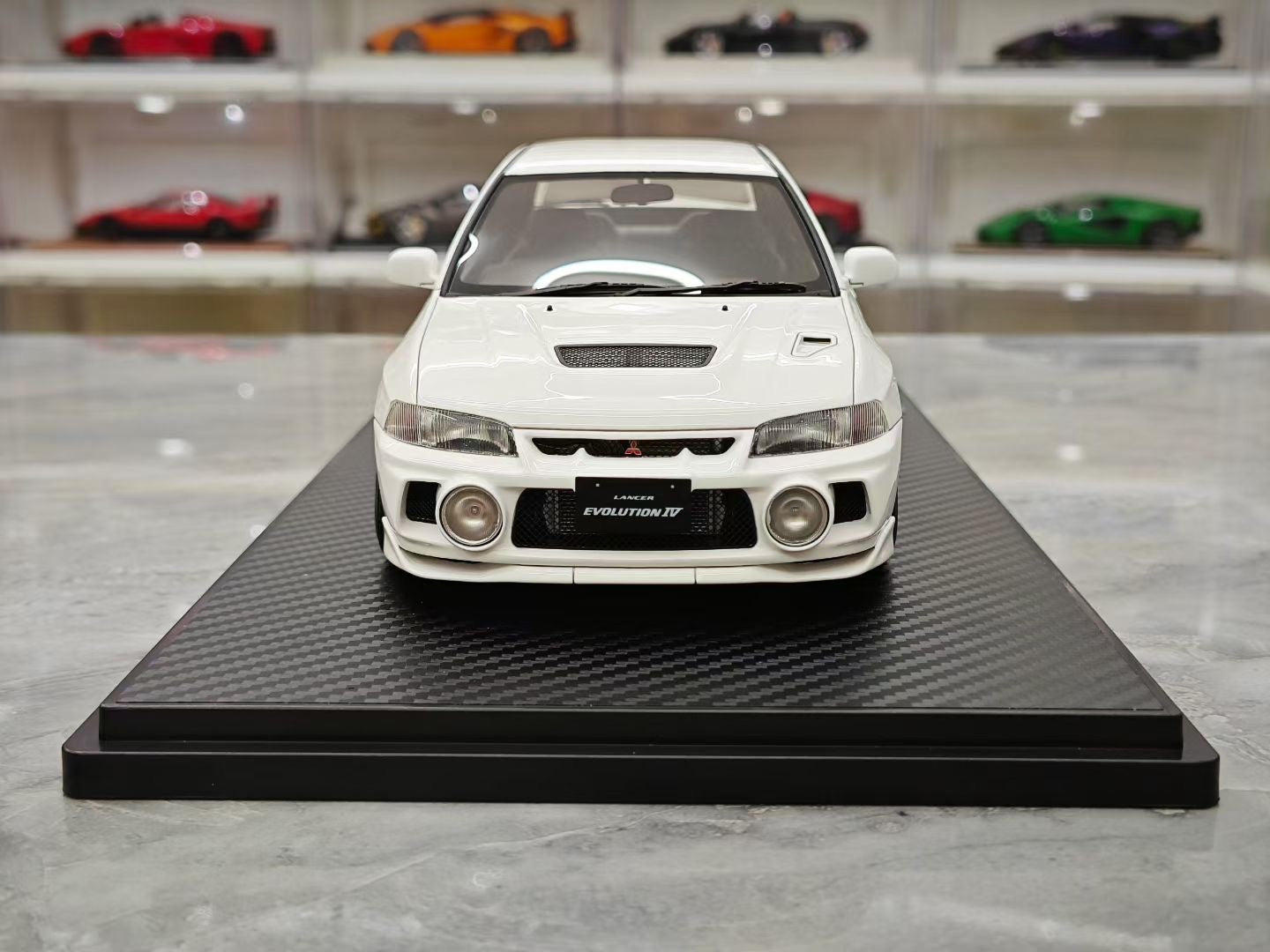 IG 1/18 Mitsubishi Arthur EVO IV 4th Generation Resin
