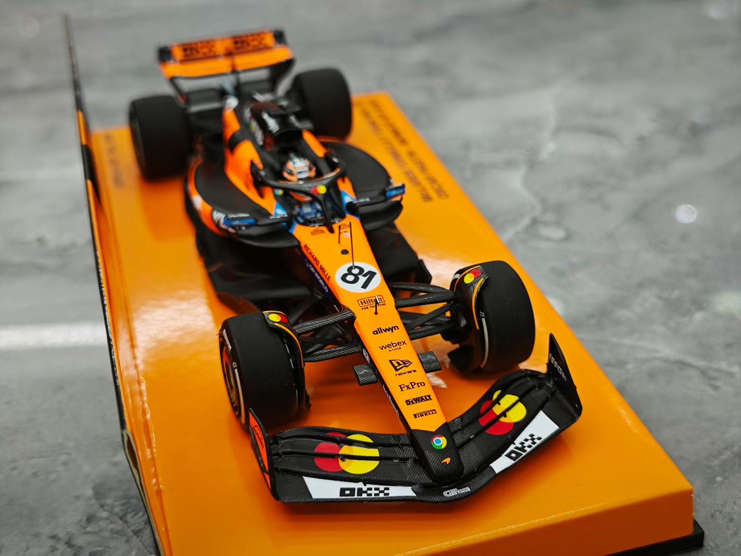 Minichamps 1/43 2025 Monaco Grand Prix Oscar Piastri F1