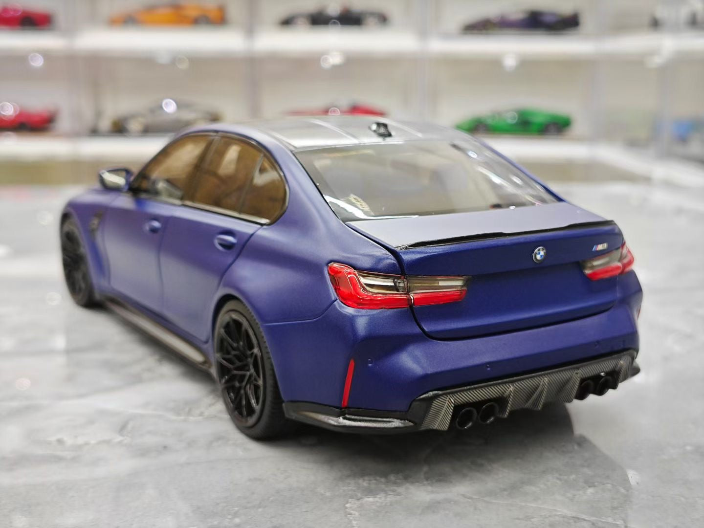 MINICHAMPS  1/18 2024 BMW M3 Alloy Full Open