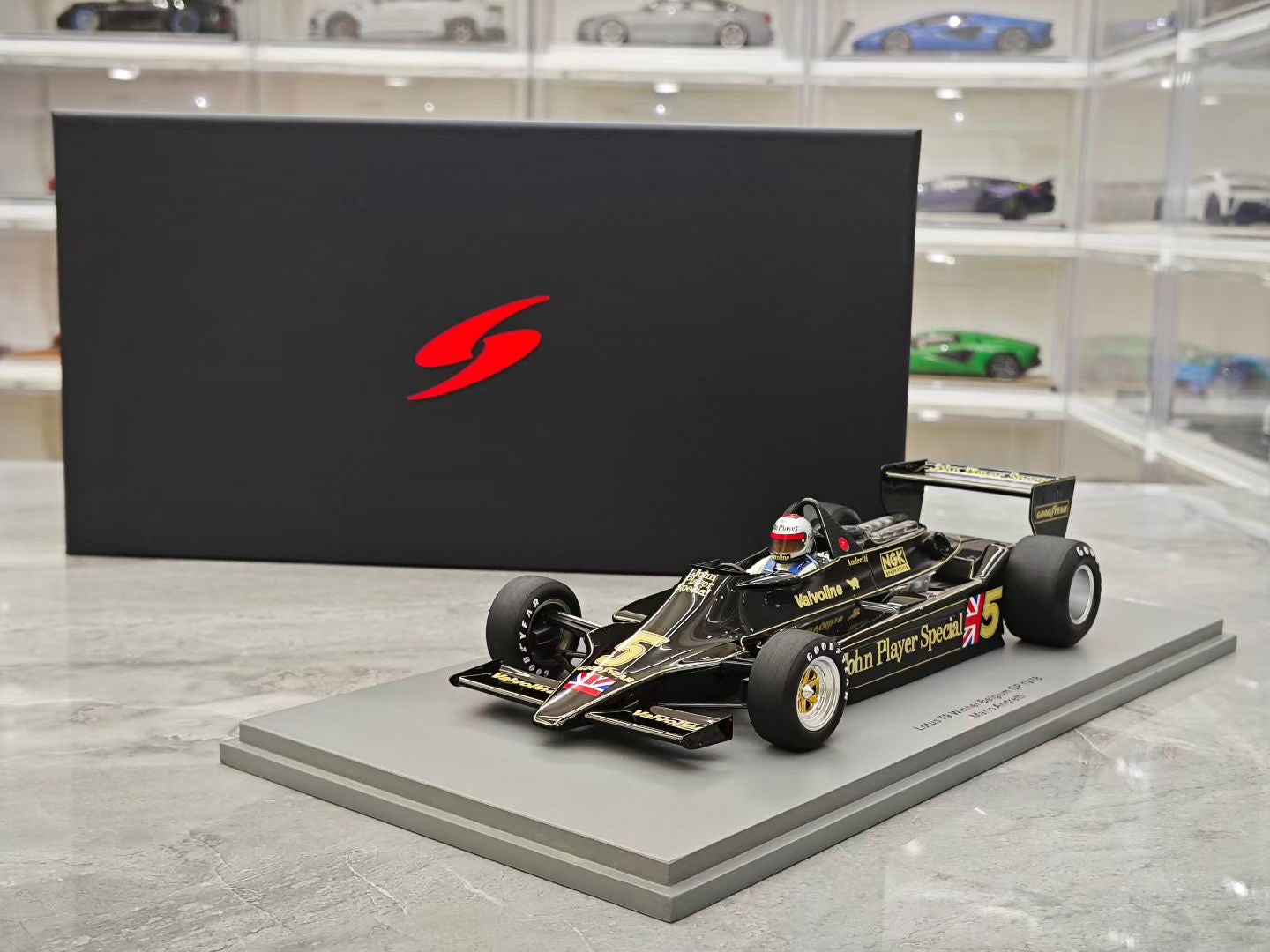 Spark 1/18 1978 Belgian Grand Prix, Lotus Victory 5 car