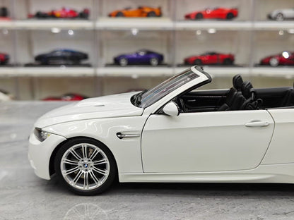 Kyosho BMW M3 Convertible, 1:18 scale die-cast model with fully opening parts