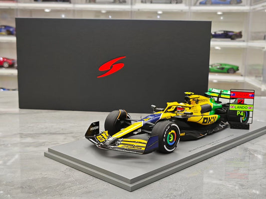 Spark 1/18 2024 Monaco Grand Prix McLaren MCL38 Norris F1