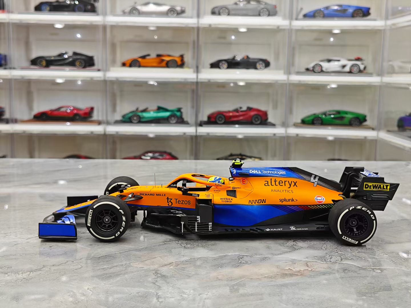 Minichamps 1:18 2021 Italian Grand Prix MCL35 – Norris (F1)