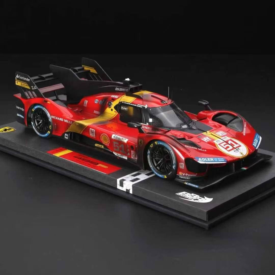 BBR 1/18 Ferrari 499P Centennial Le Mans No. 51 2023 race-winning car Limited edition after the race
