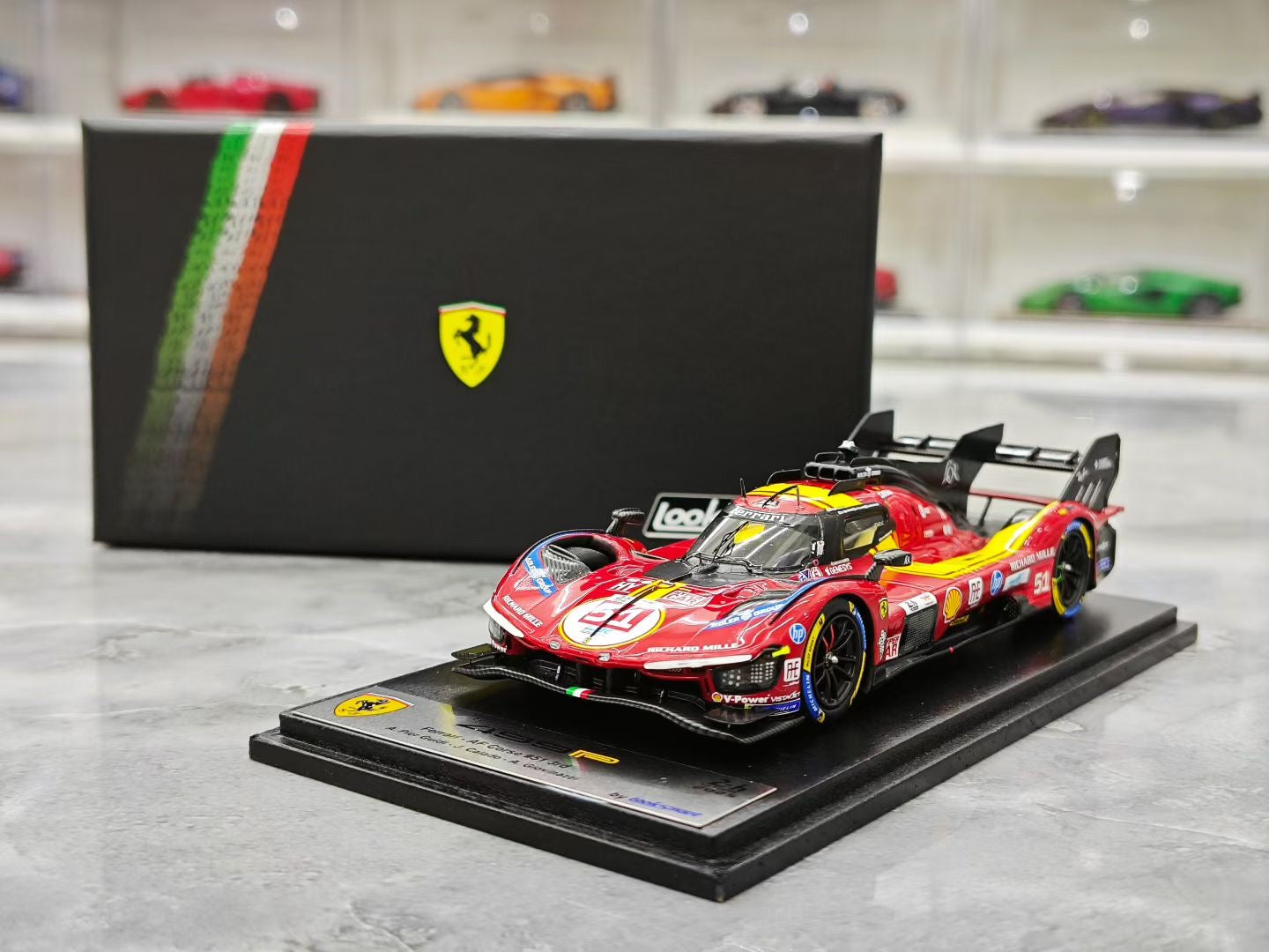 Looksmart 1/43 2025 Le Mans Ferrari 499P AF Corse