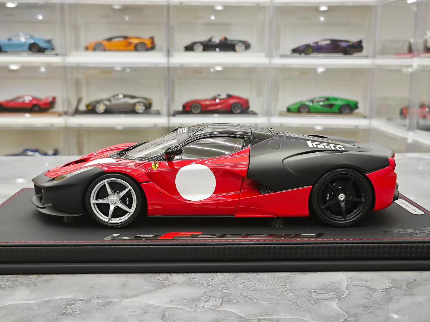 BBR 1/18 Ferrari LaFerrari Test Alloy Model
