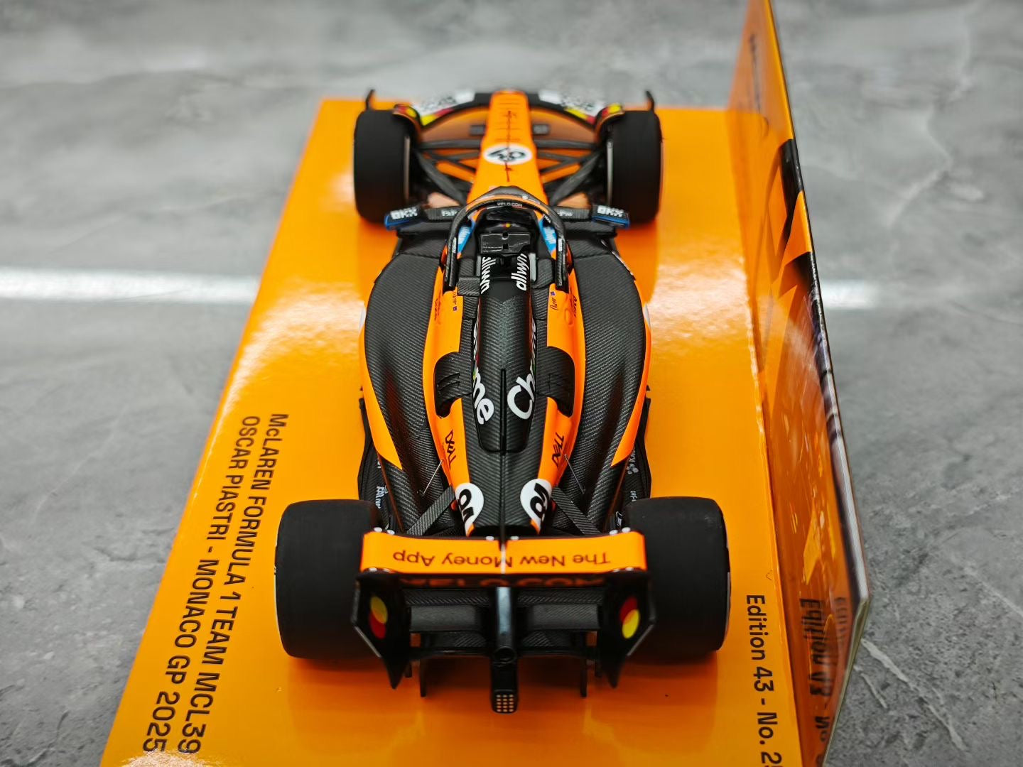 Minichamps 1/43 2025 Monaco Grand Prix Oscar Piastri F1