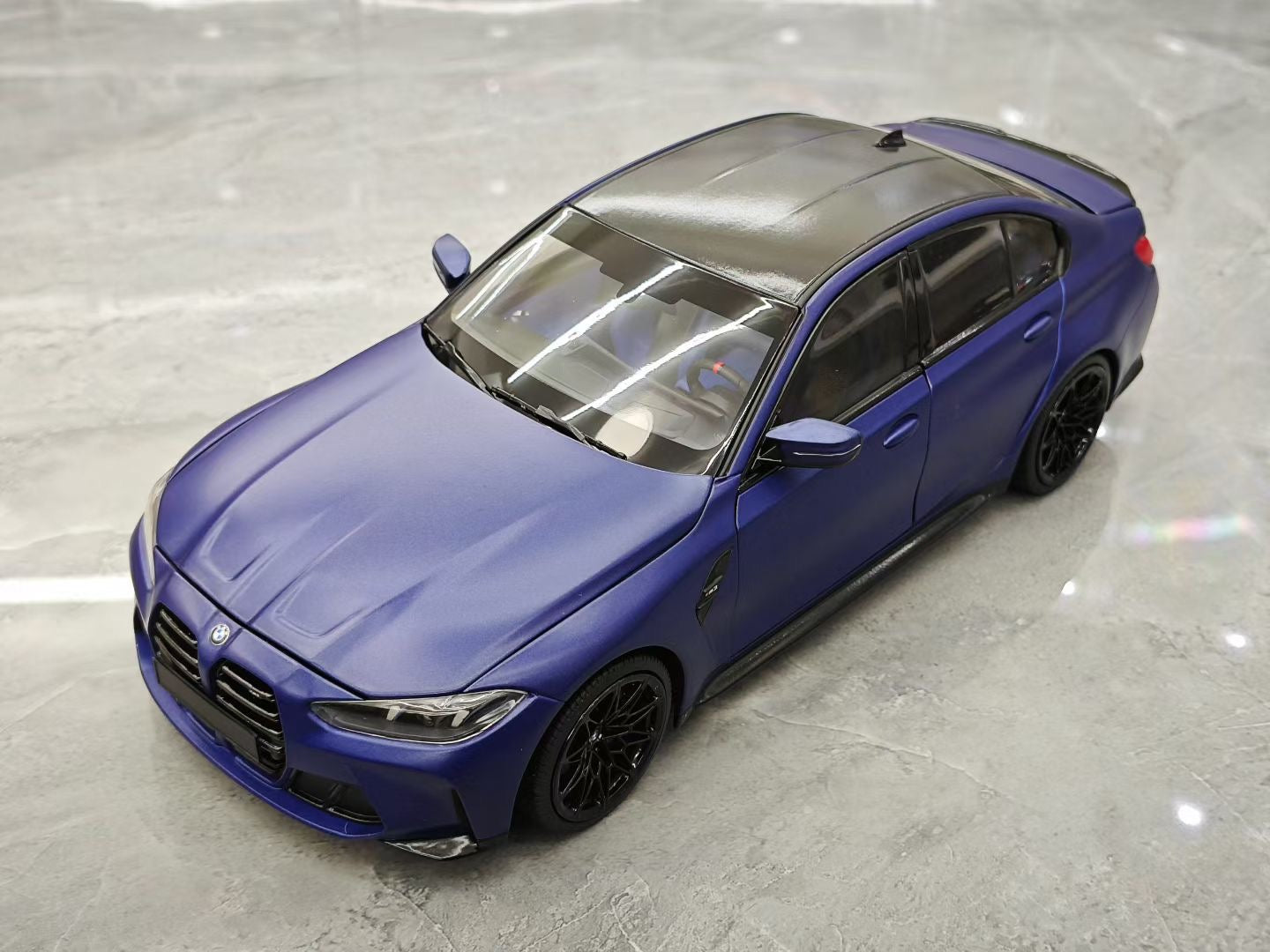 MINICHAMPS  1/18 2024 BMW M3 Alloy Full Open