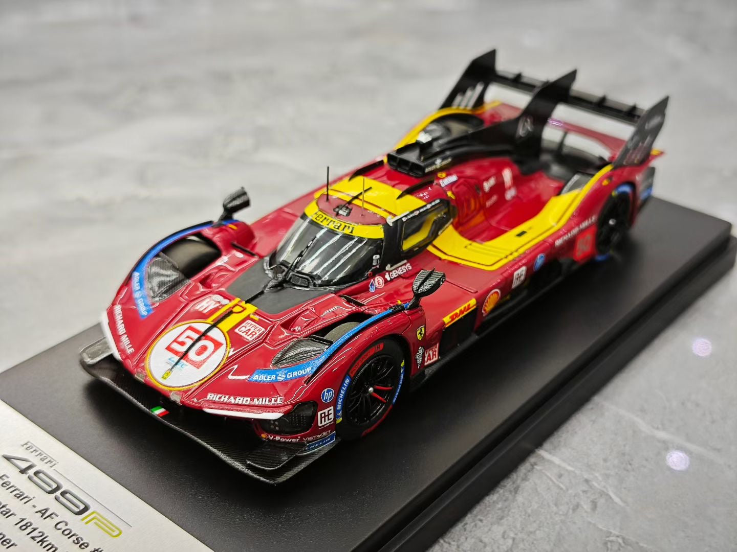 BBR 1/43 2025 Endurance Race Ferrari 499P Resin