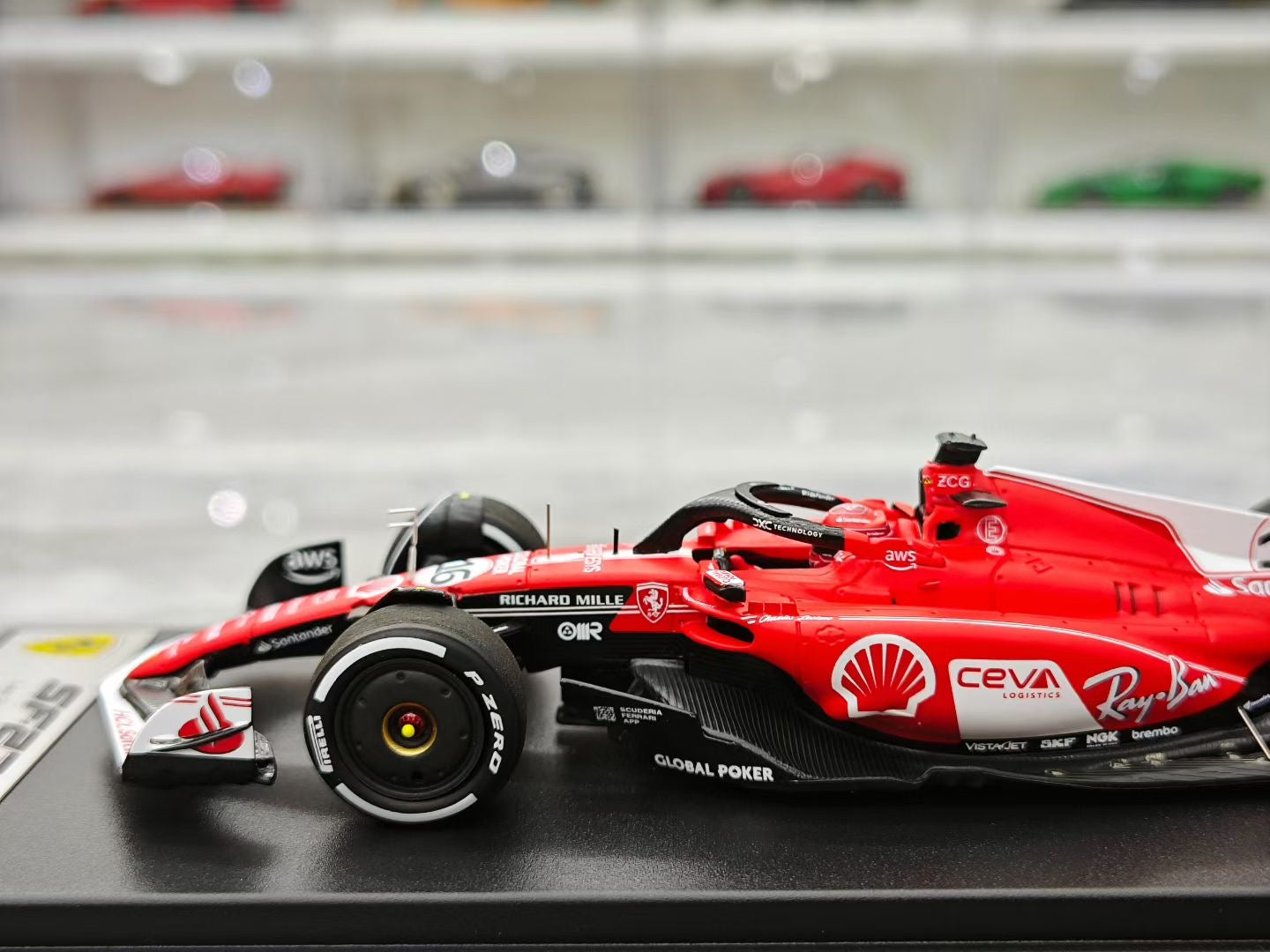 Looksmart 1/43 2023 Las Vegas GP SF-23 Leclerc F1