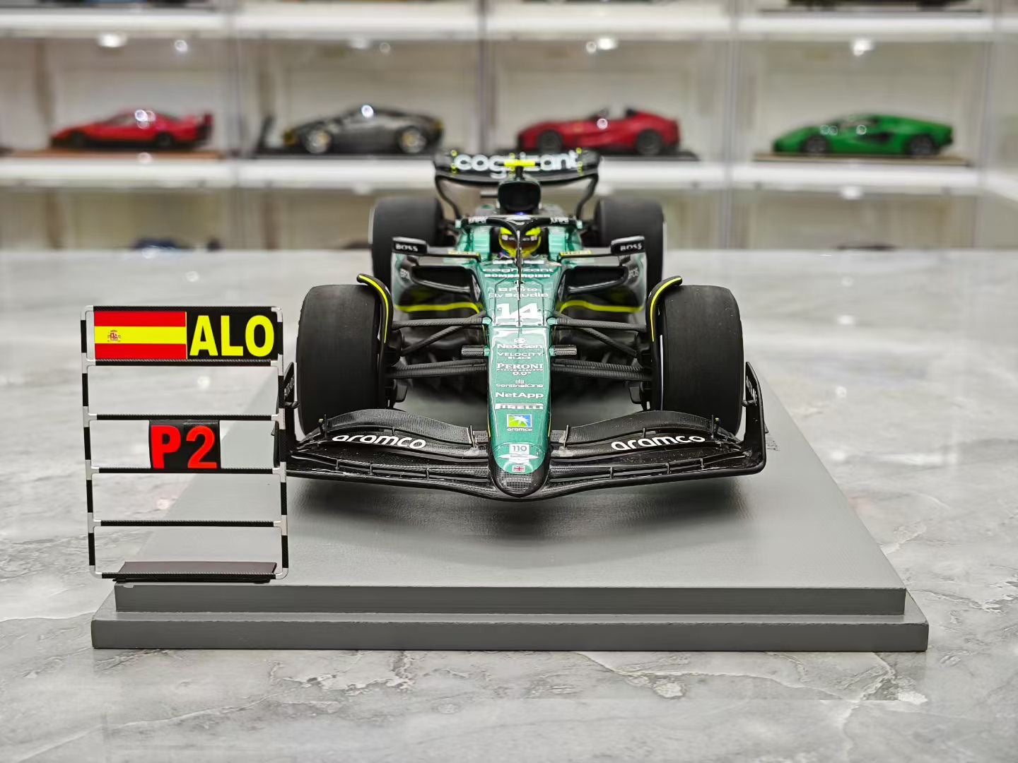 Spark 1/18 2023 Canada Grand Prix AMR23 Alonso F1