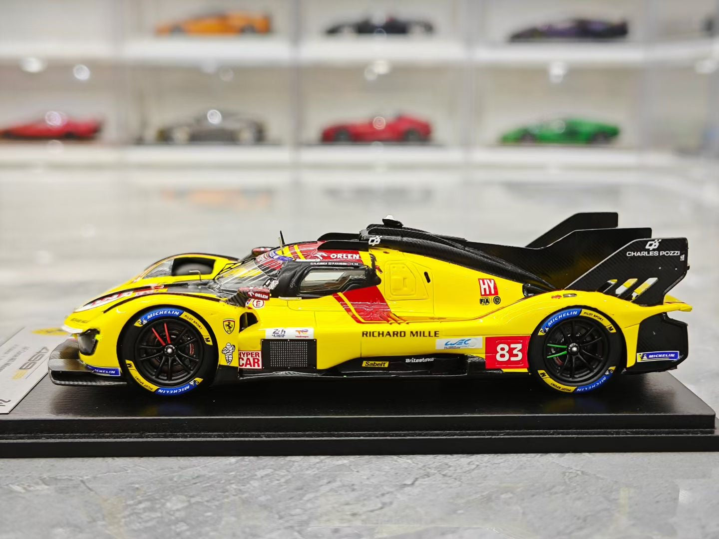 Looksmart 1/43 2025 Le Mans Victory Ferrari 499P Ye Yifei