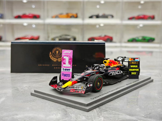 Spark 1/43 2022 Japanese Grand Prix RB18 Max Verstappen 2-time Champion F1 Model