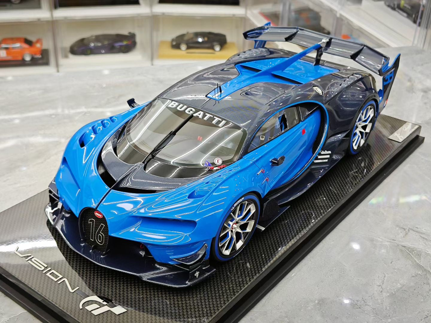 Runner 1/12 Bugatti Vision Gran Turismo Resin