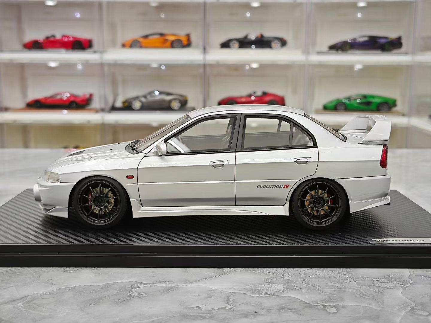 IG 1/18 Mitsubishi Arthur EVO IV 4th Generation Resin