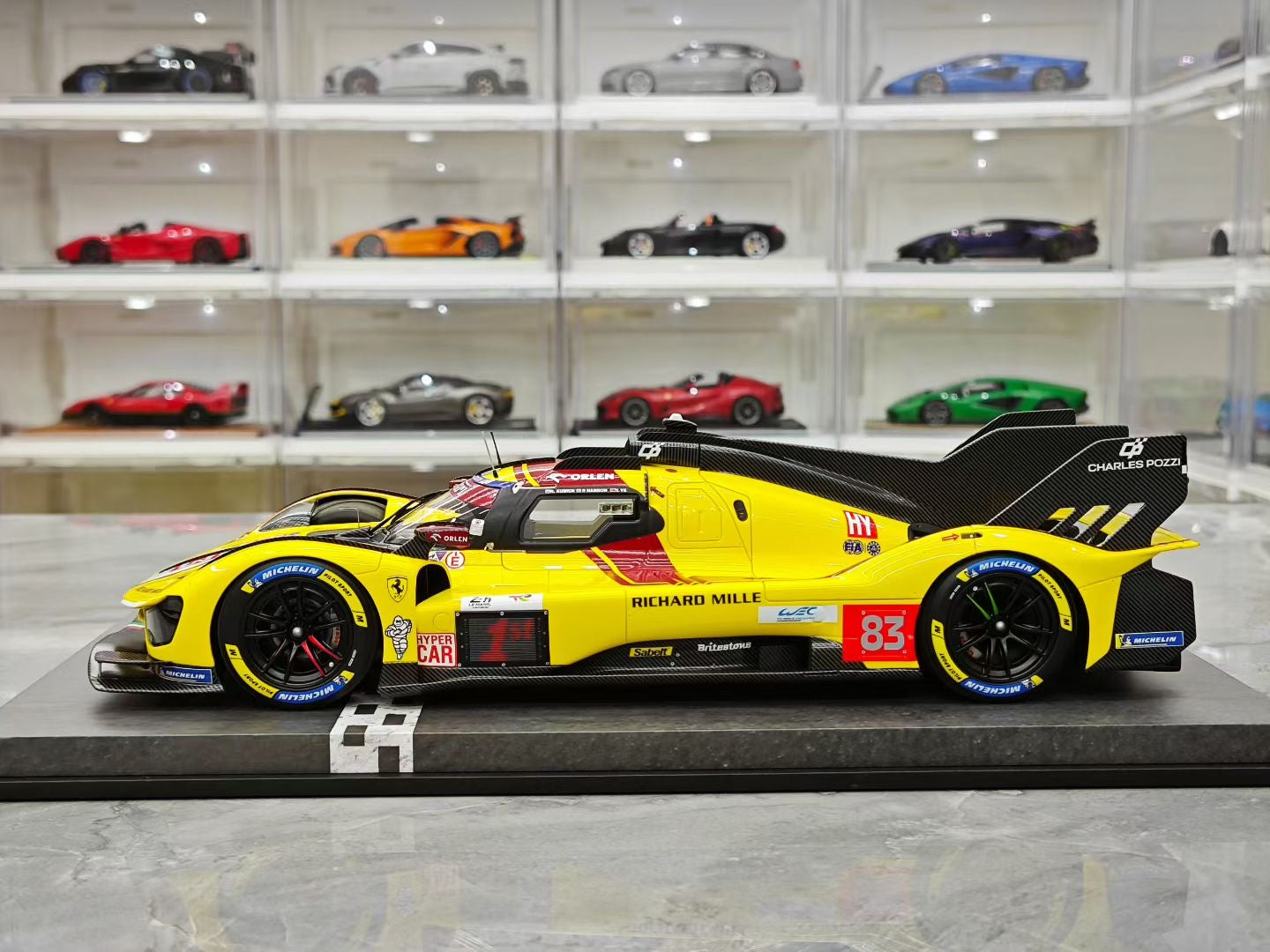 BBR 1/18 2025 Le Mans Winner Ferrari 499 LE #83 Ye Yifei