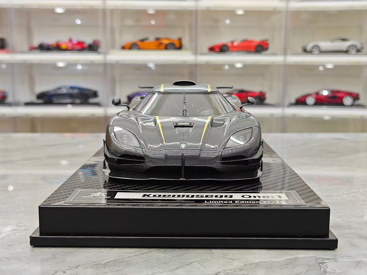 BBA Model Koenigsegg One:1 1:18 Resin Model