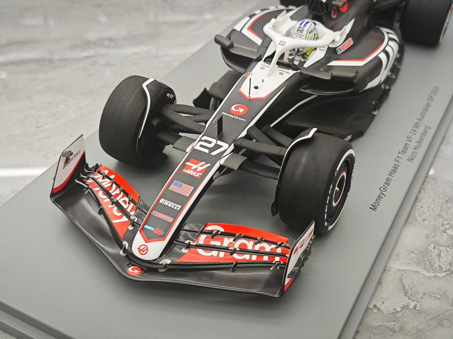 Spark 1/18 2024 Australian Grand Prix Hulkenberg F1 Racing Car