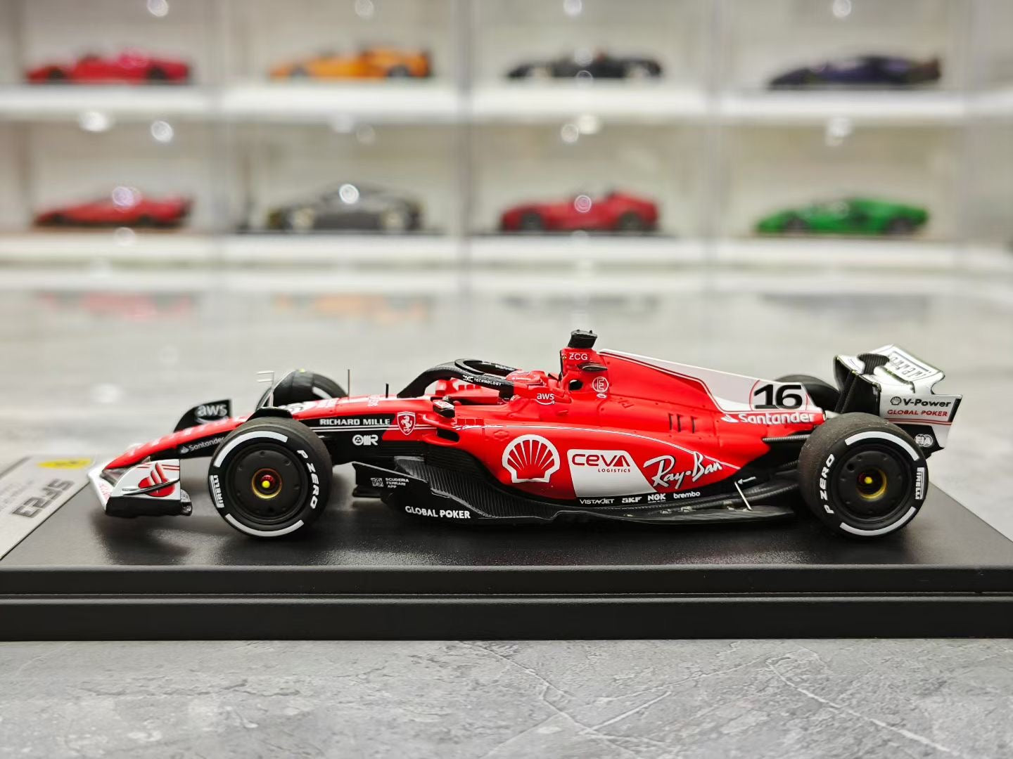Looksmart 1/43 2023 Las Vegas GP SF-23 Leclerc F1
