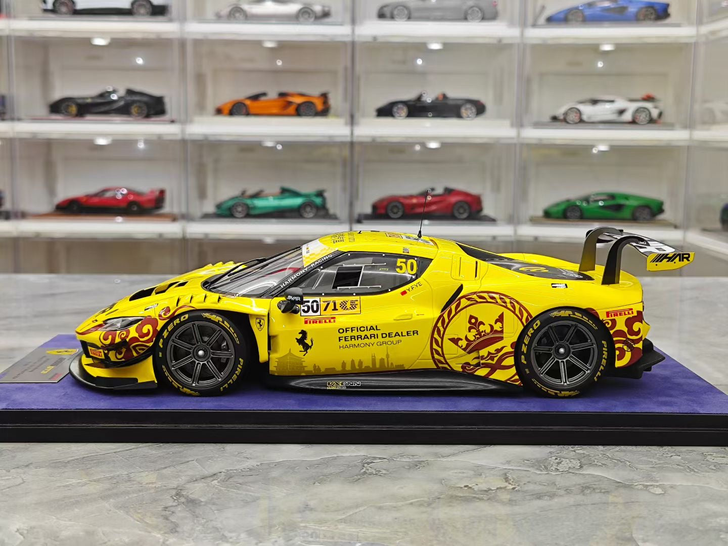 Looksmart 1/18 scale 2024 Macau GT Cup Ferrari 296 GT3 resin