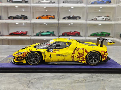 Looksmart 1/18 scale 2024 Macau GT Cup Ferrari 296 GT3 resin