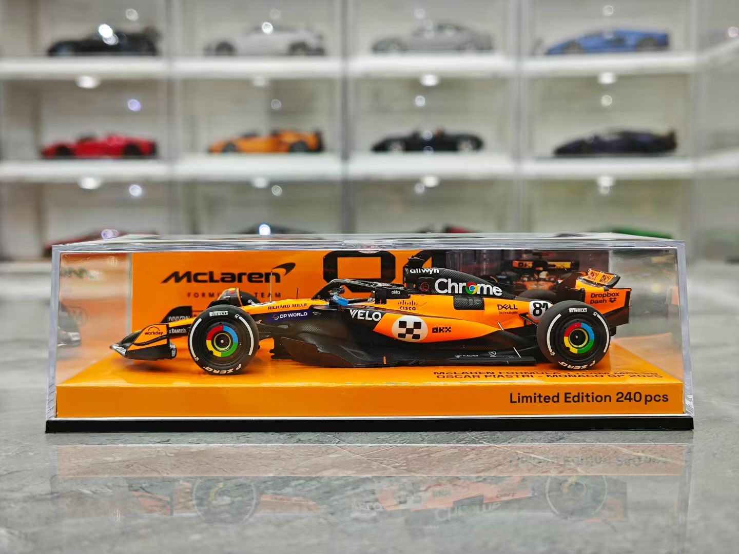 Minichamps 1/43 2025 Monaco Grand Prix Oscar Piastri F1