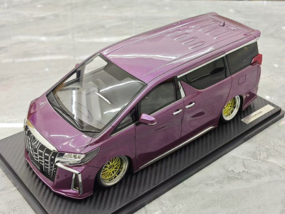 IG Toyota Alphard (H30W) Limited Edition Resin Model (1:18 Scale)