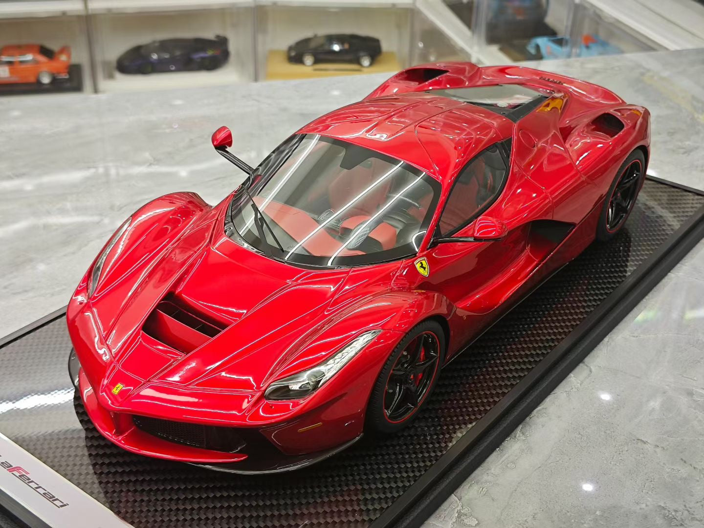 BBR 1/12 Ferrari LaFerrari Hamilton Red Resin
