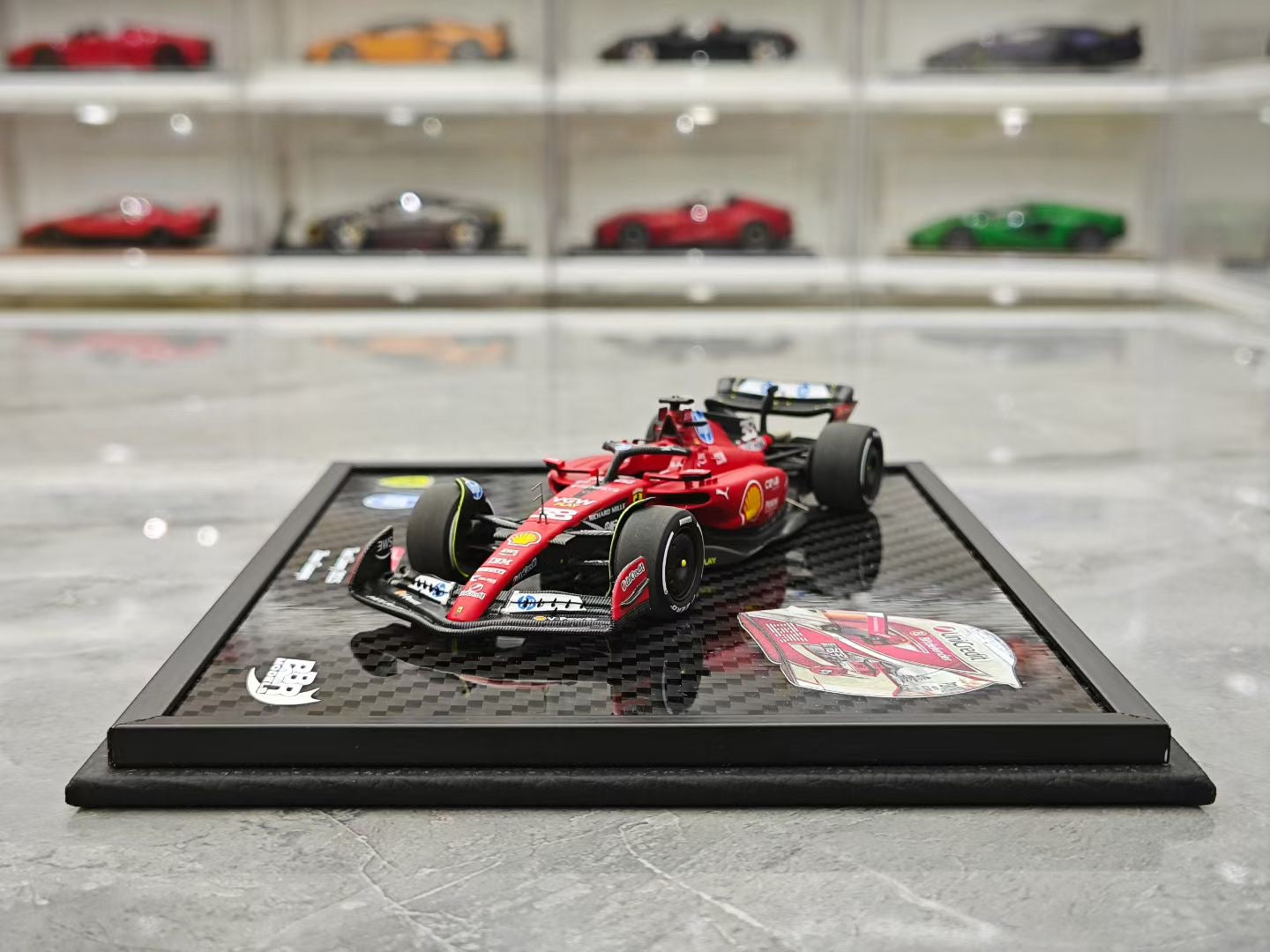 BBR 1/43 2025 Ferrari, Zhou Guanyu, Test Car SF23 Resin Racing F1