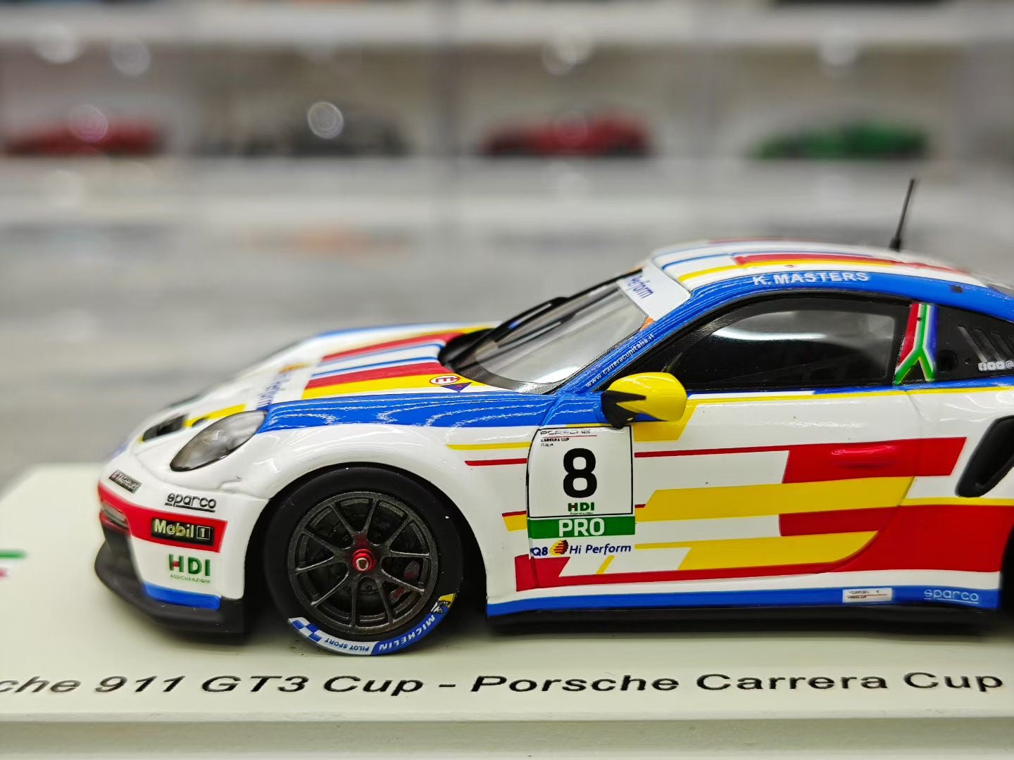 SPARK 1/43 2024 Carrera Cup Porsche 911 GT3 CUP No. 8