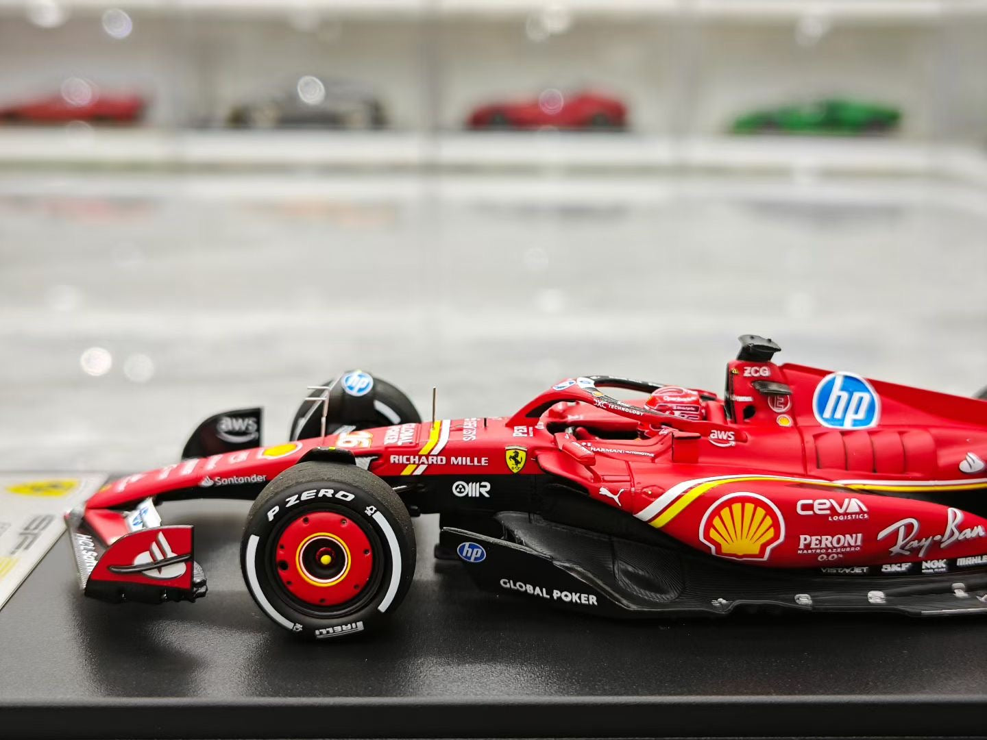 Looksmart 1/43 2025 US Grand Prix SF-24 Leclerc F1 Victory