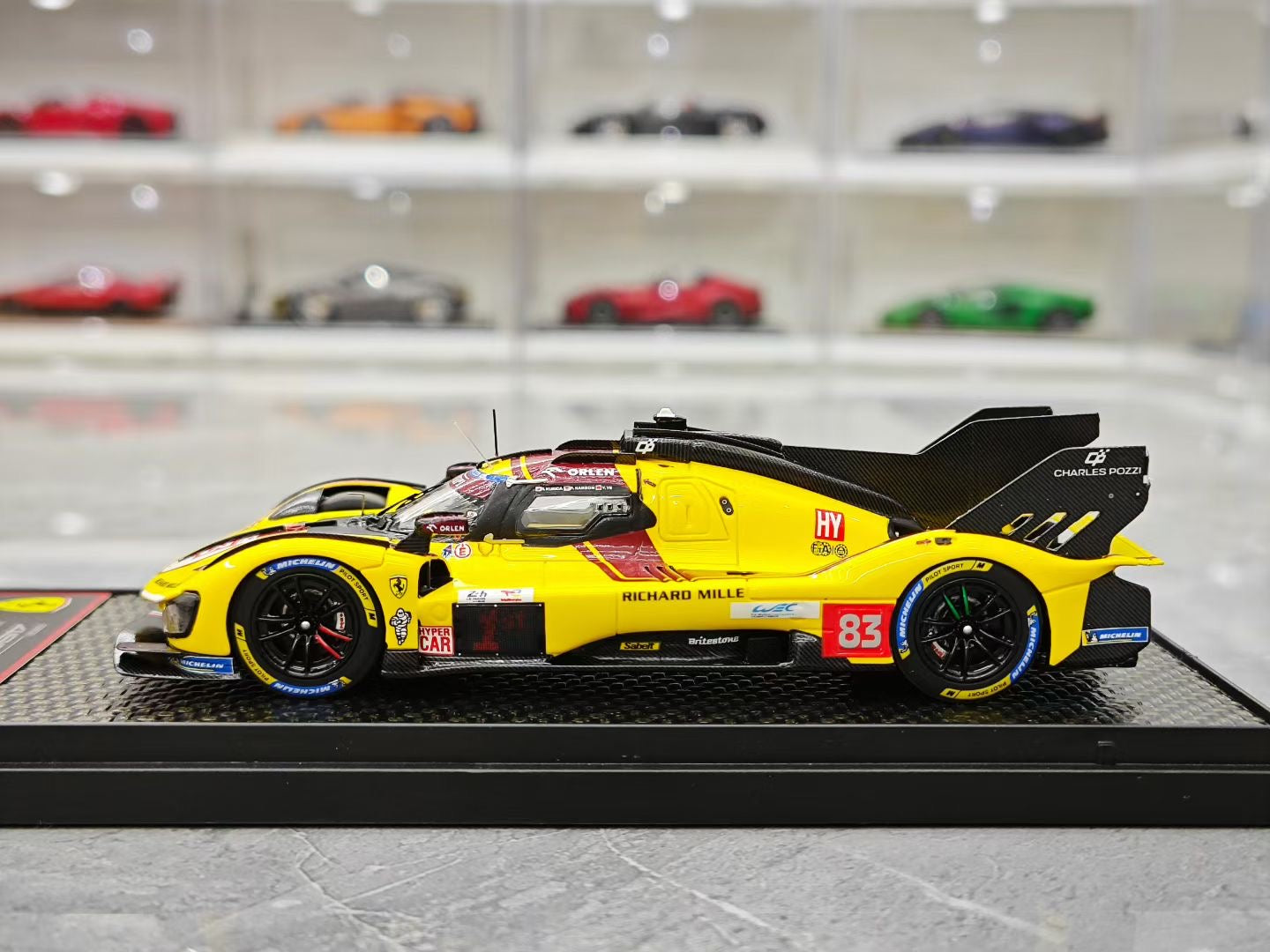 BBR 1/43 2025 Le Mans Winner Ferrari 499 LE #83 Ye Yifei