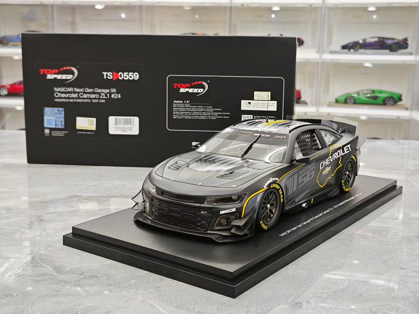 Topspeed 1/18 Chevrolet Camaro ZL1 model