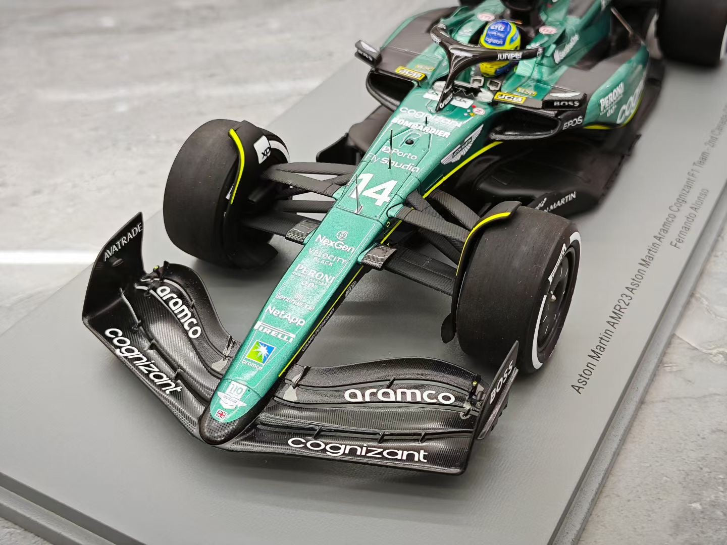 Spark 1/18 2023 Canada Grand Prix AMR23 Alonso F1