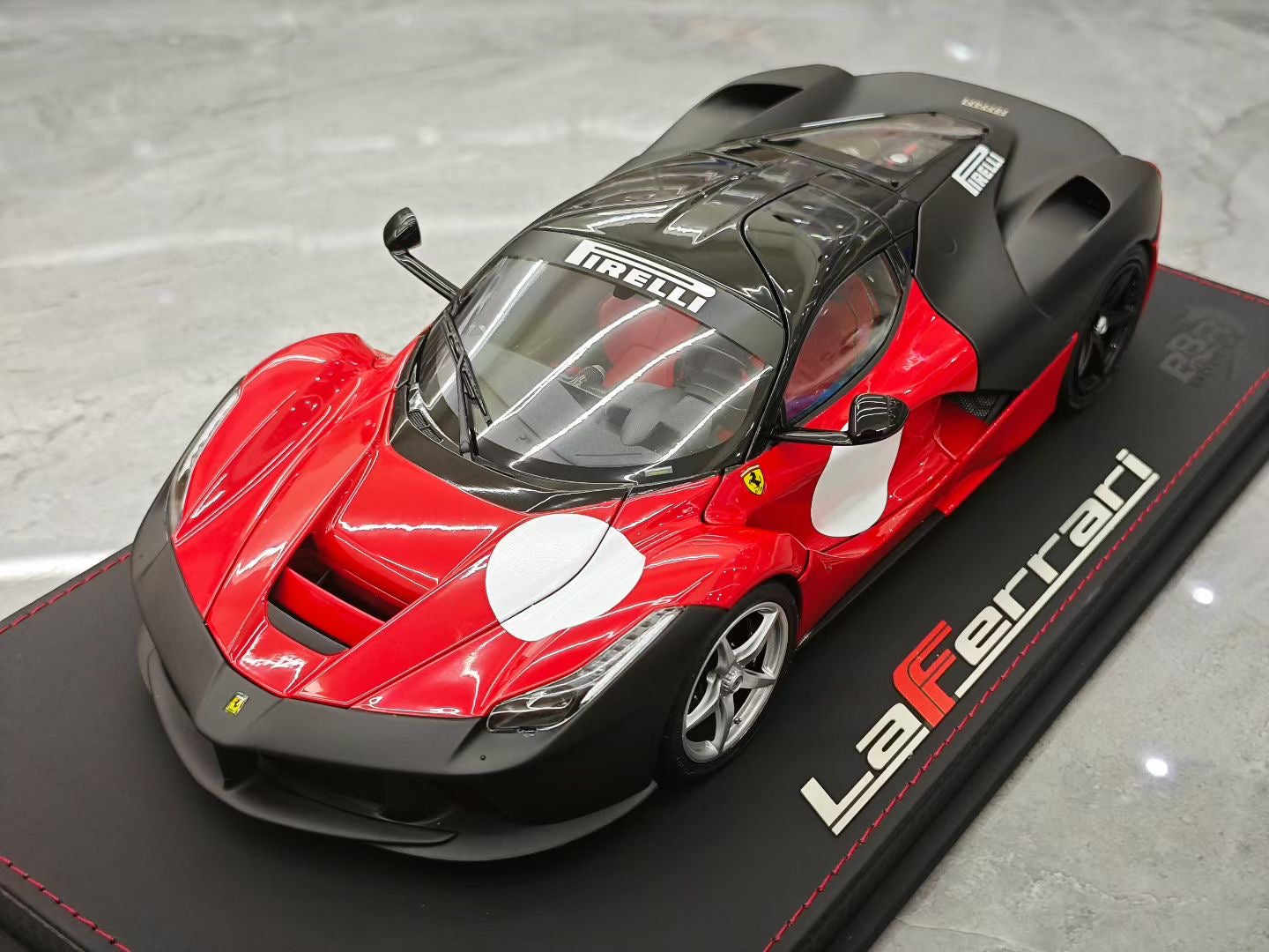 BBR 1/18 Ferrari LaFerrari Test Alloy Model