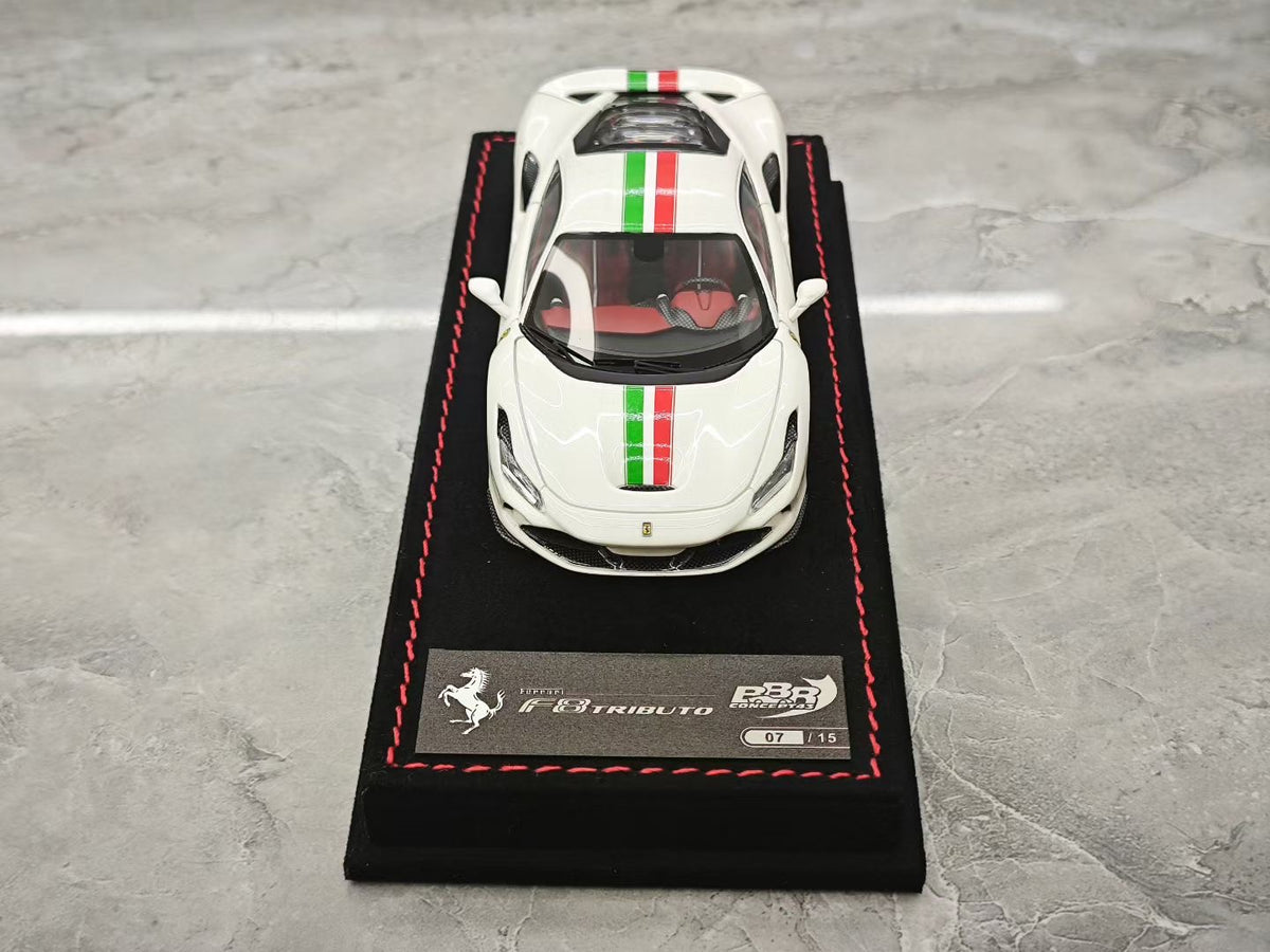 BBR Ferrari F8 Tributo Limited Edition 1:43 Scale Resin Car Model