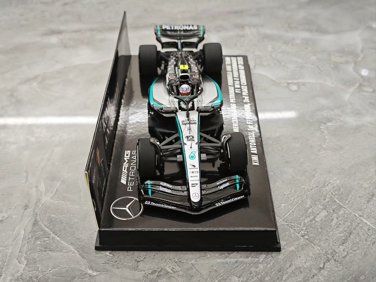 Minichamps 1/43 2025 Australian GP W16 First Points Finish - Antonelli F1