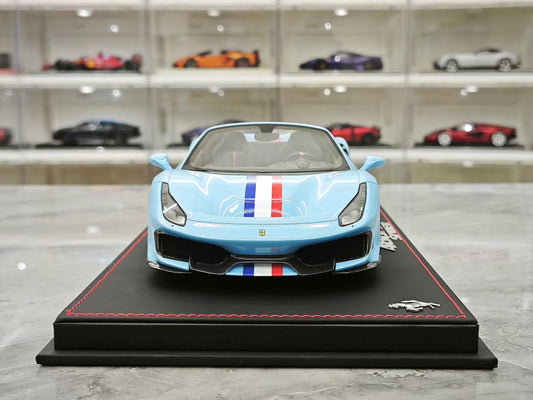 BBR Ferrari 488 Pista Spider (Convertible) – 1:18 scale resin model –