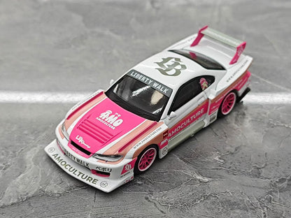 MINI GT Nissan Silvia S15 LB Widebody 1:64 #1239 — Blister Pack: 108 / Carded: 115