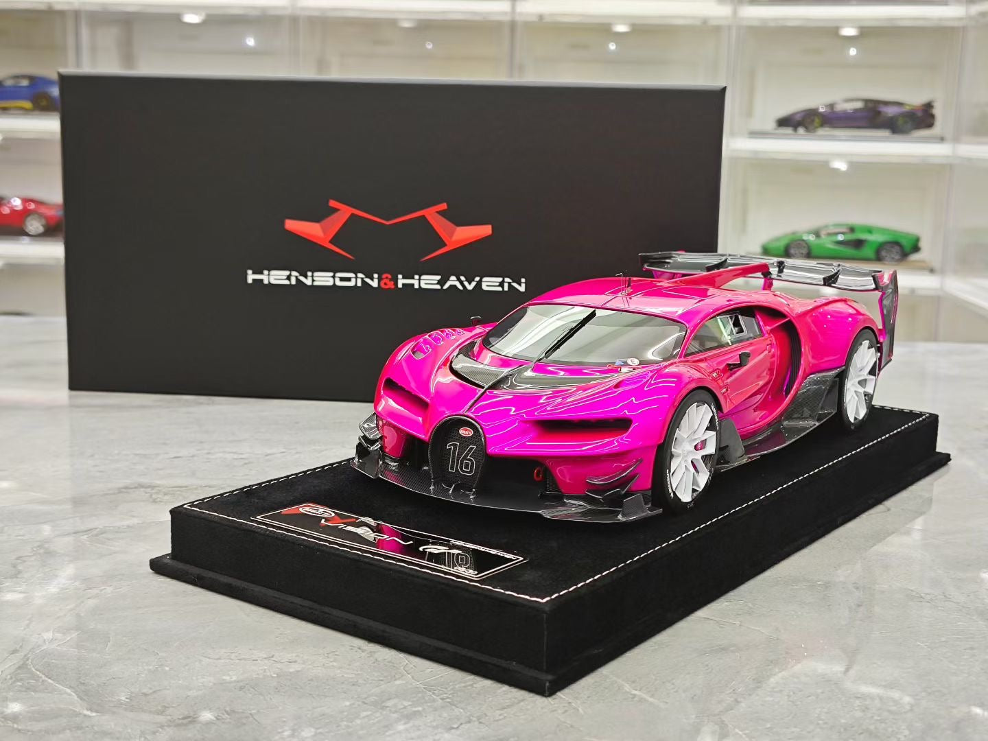 HH Model 1/18 High-End Bugatti Veyron Limited Edition Simulated Resin Car Model