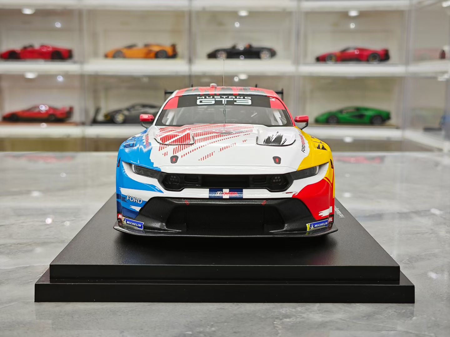 Topspeed 1/18 2024 Le Mans Ford Mustang GT3 Resin Model