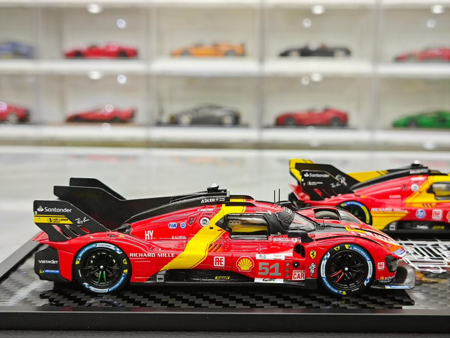 BBR 2023-2024-2025 Le Mans Ferrari 499P Three-Car Set 1:43