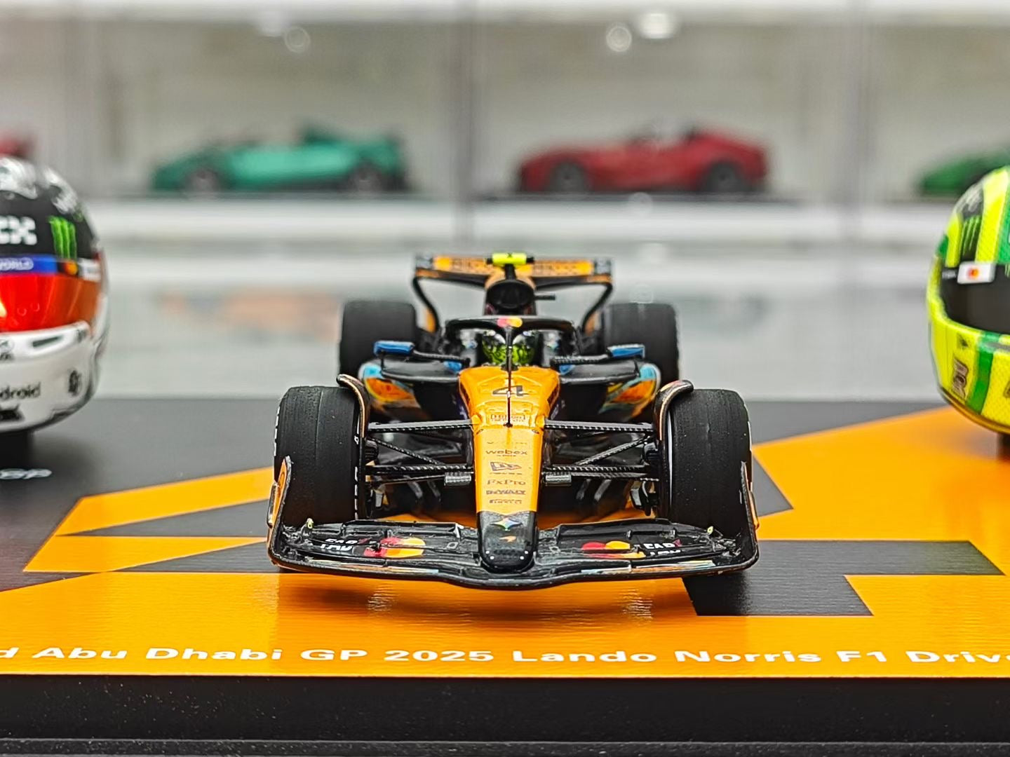 SPARK 1/43 Beijing Exhibition Edition 2025 Abu Dhabi Norris F1 Set