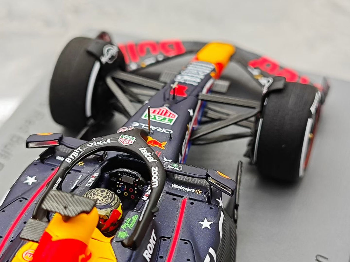 Spark 1:43 Red Bull RB19 (Verstappen) – 2023 US GP Special Livery (Winner)