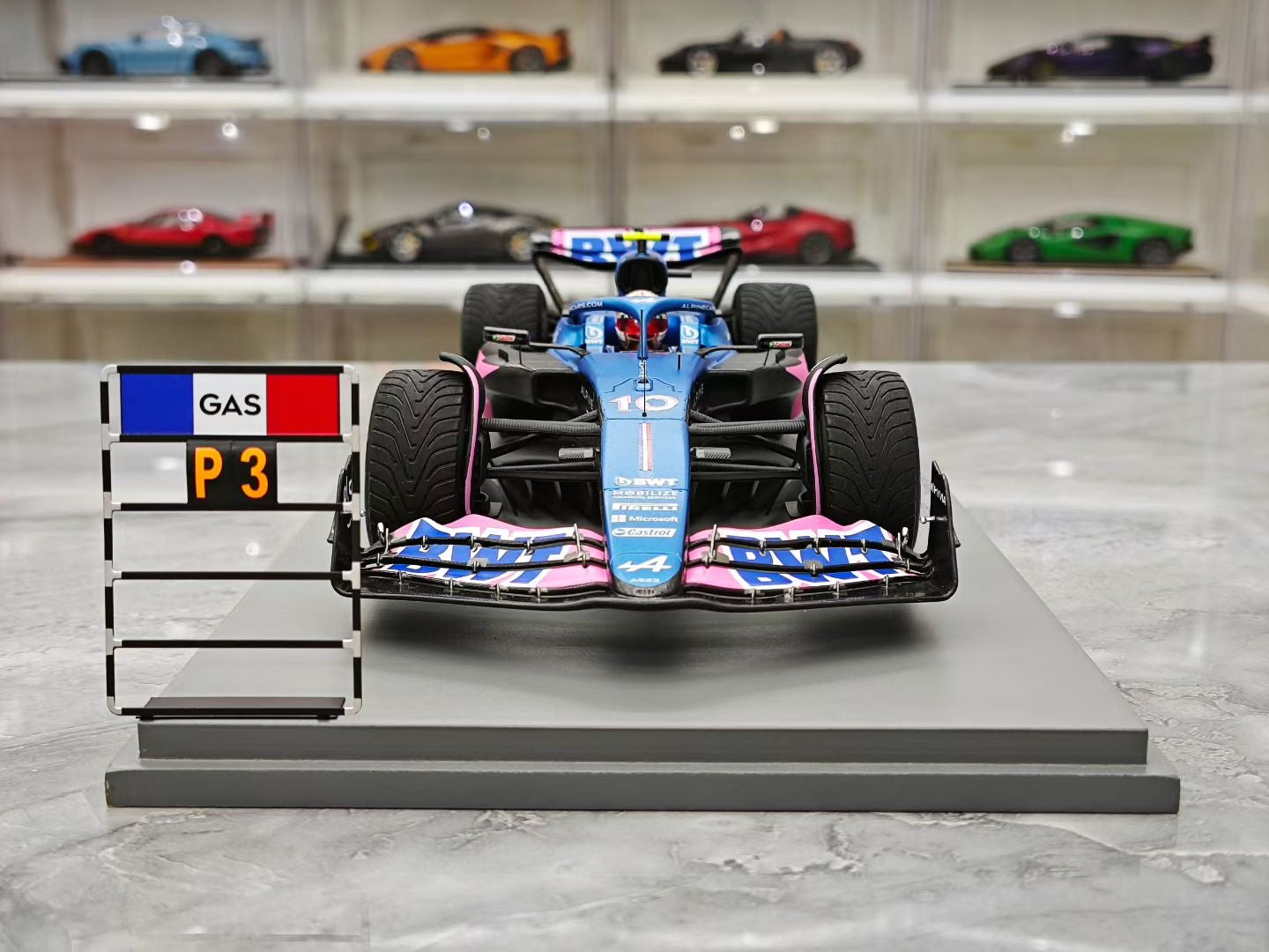 Spark 1/18 2023 Dutch Grand Prix Alpine BWT A523 Gasly F1