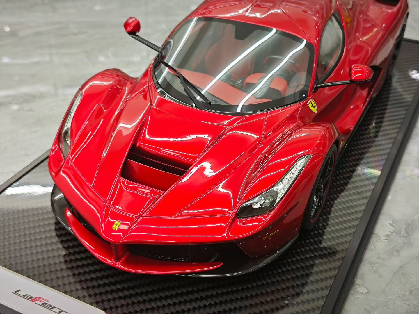 BBR 1/12 Ferrari LaFerrari Hamilton Red Resin